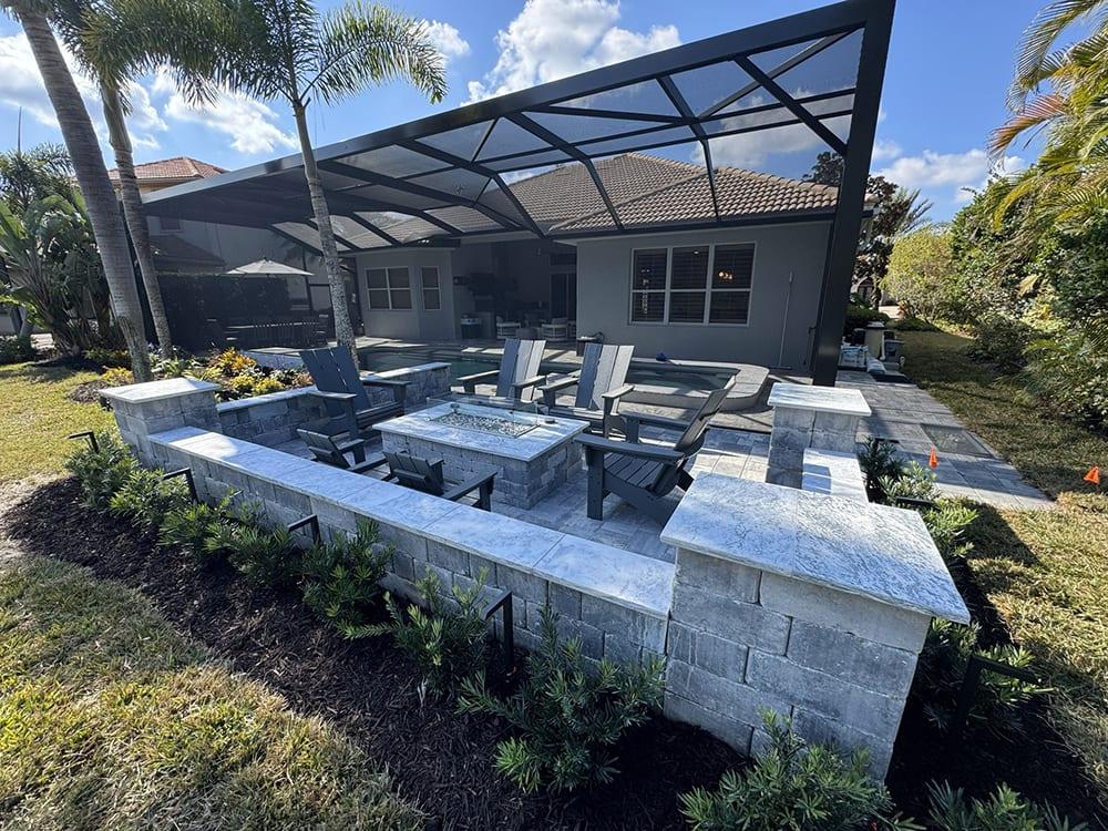 Custom Fire Pits — Paver Mac project photo 3