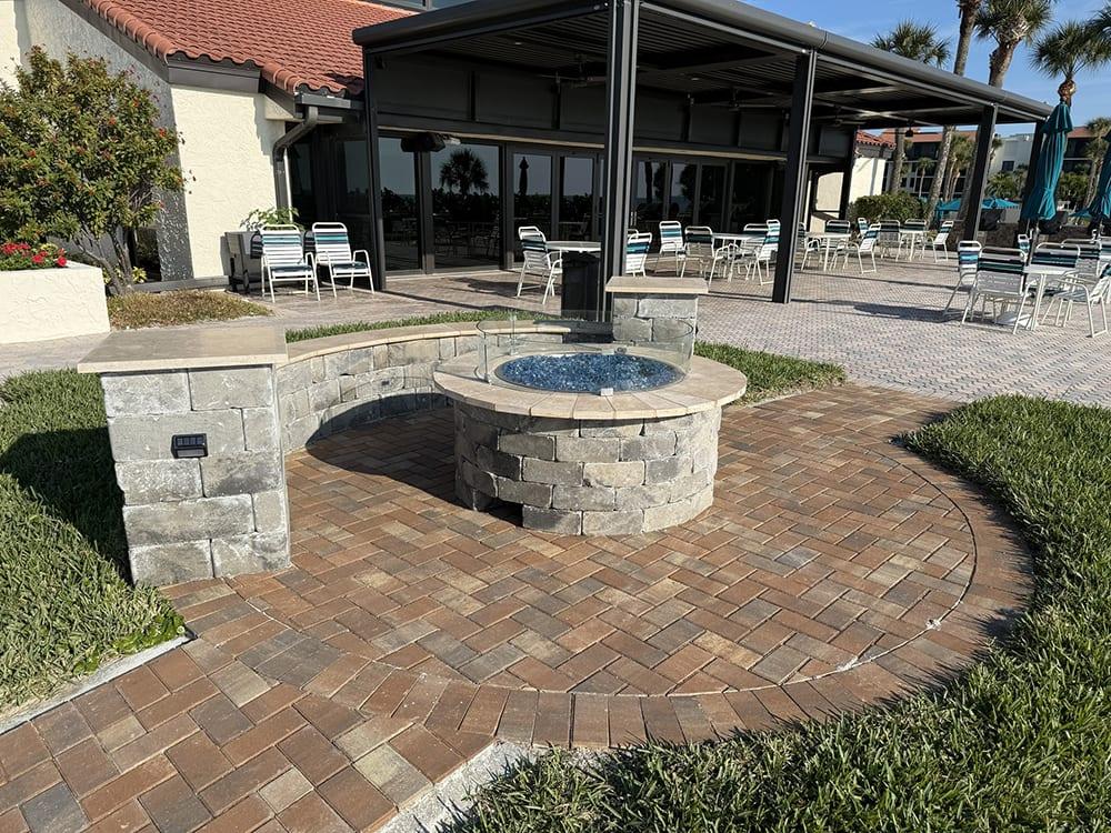 Custom Fire Pits — Paver Mac project photo 4