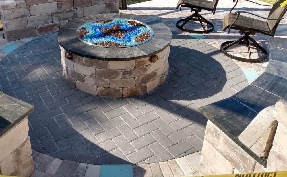 Custom Fire Pits — Paver Mac project photo 5