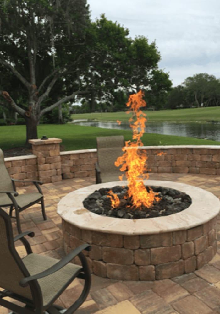 Custom Fire Pits — Paver Mac project photo 7