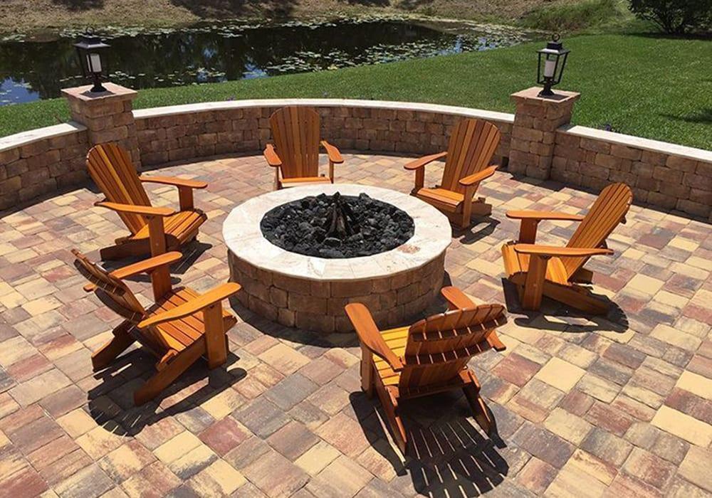 Custom Fire Pits — Paver Mac project photo 11