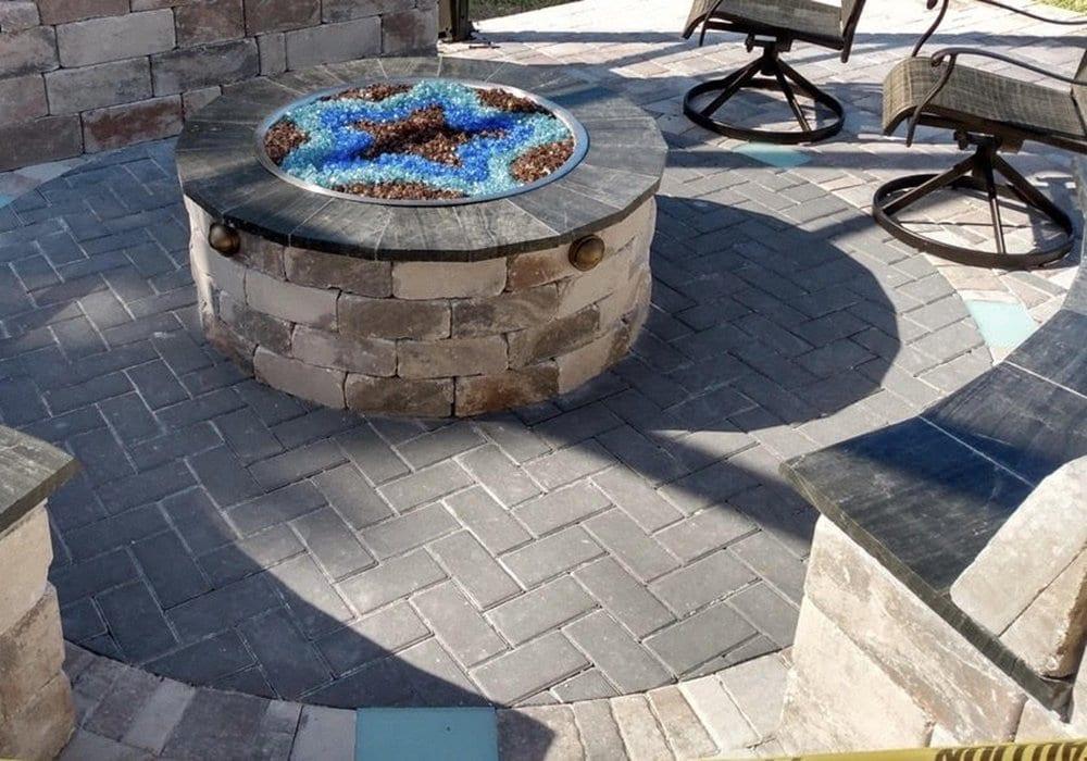 Custom Fire Pits — Paver Mac project photo 12