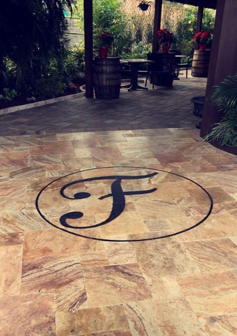 Custom Paver Inlays — Paver Mac project photo 1