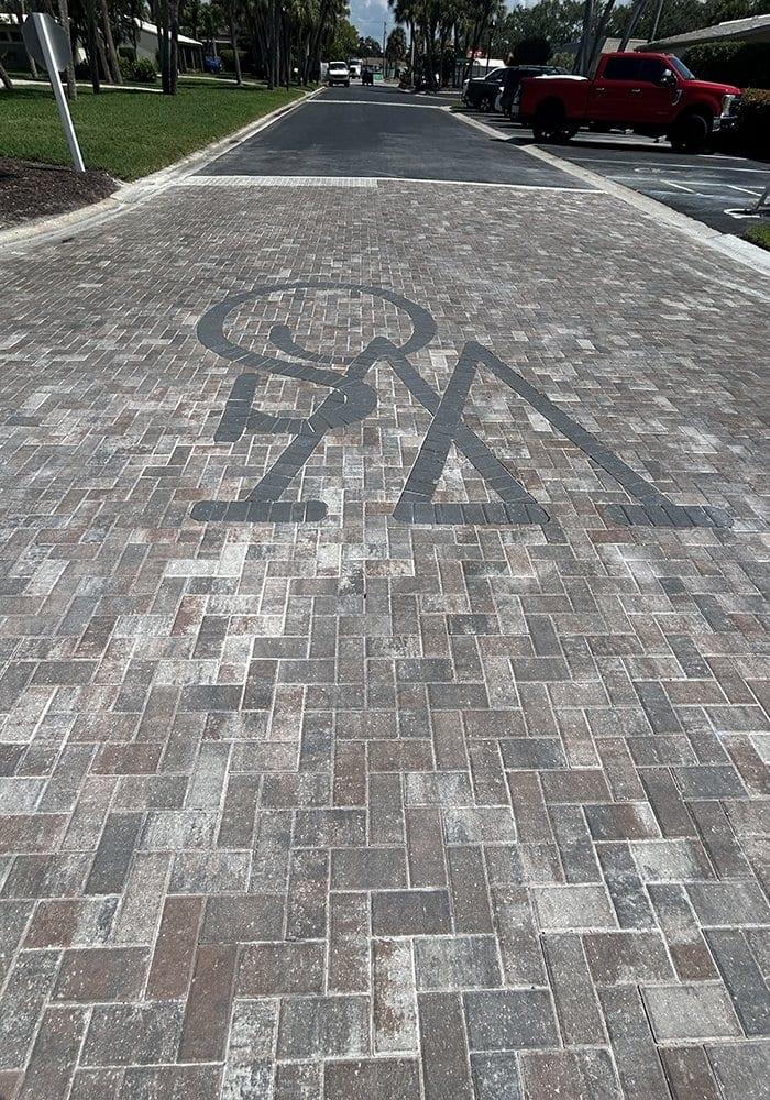Custom Paver Inlays — Paver Mac project photo 6