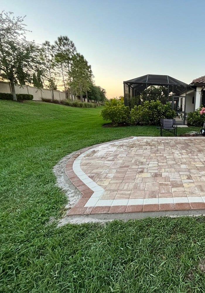 Custom Paver Inlays — Paver Mac project photo 9