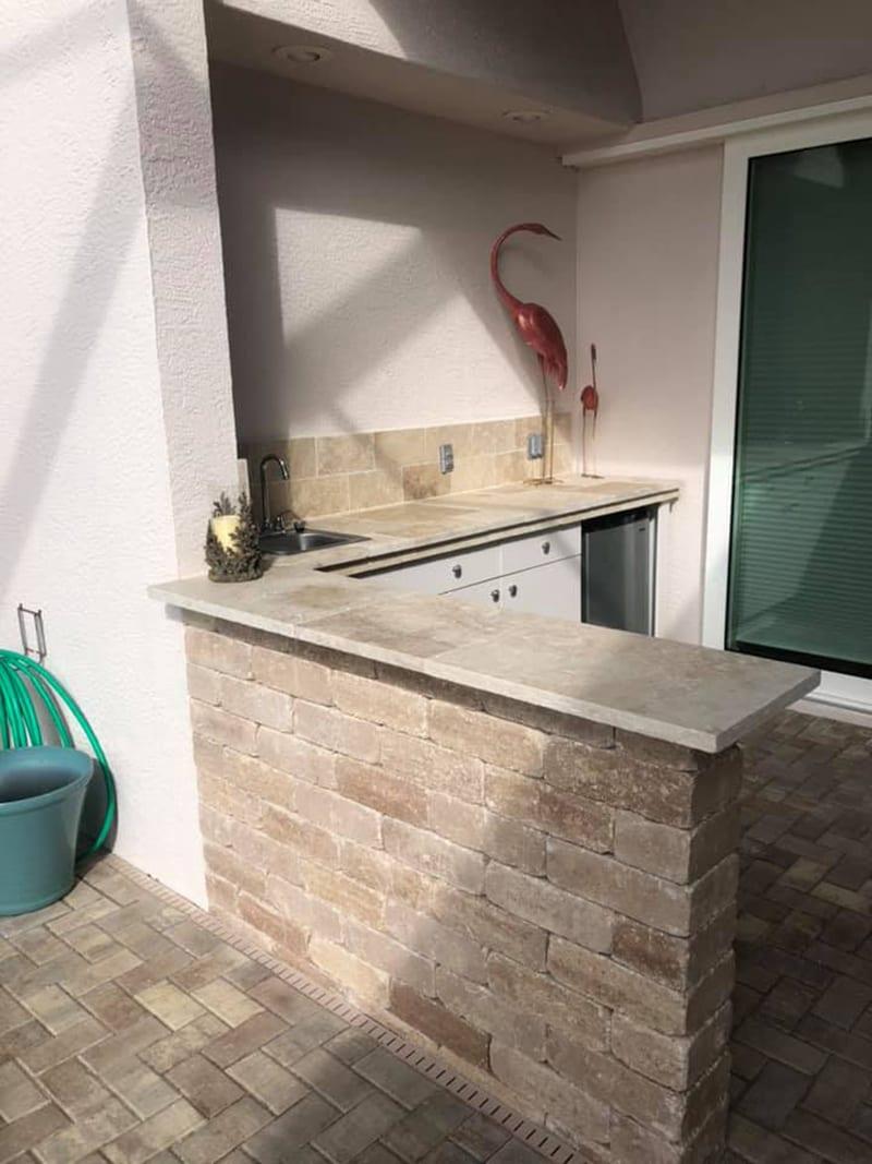Outdoor Kitchens — Paver Mac project photo 2