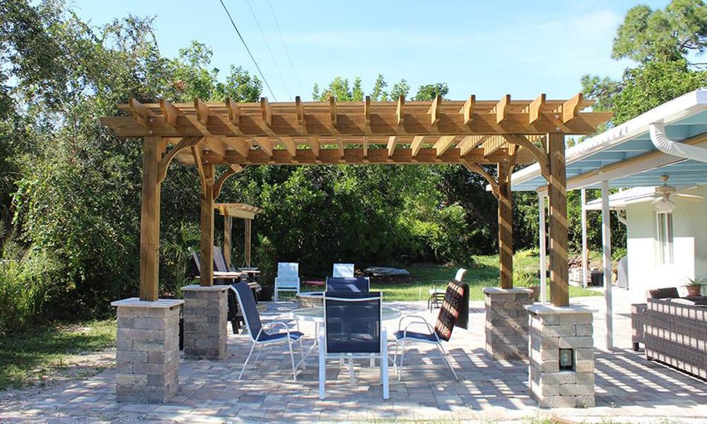 Pergolas — Paver Mac project photo 1