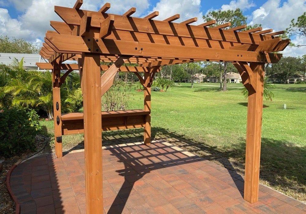 Pergolas — Paver Mac project photo 2