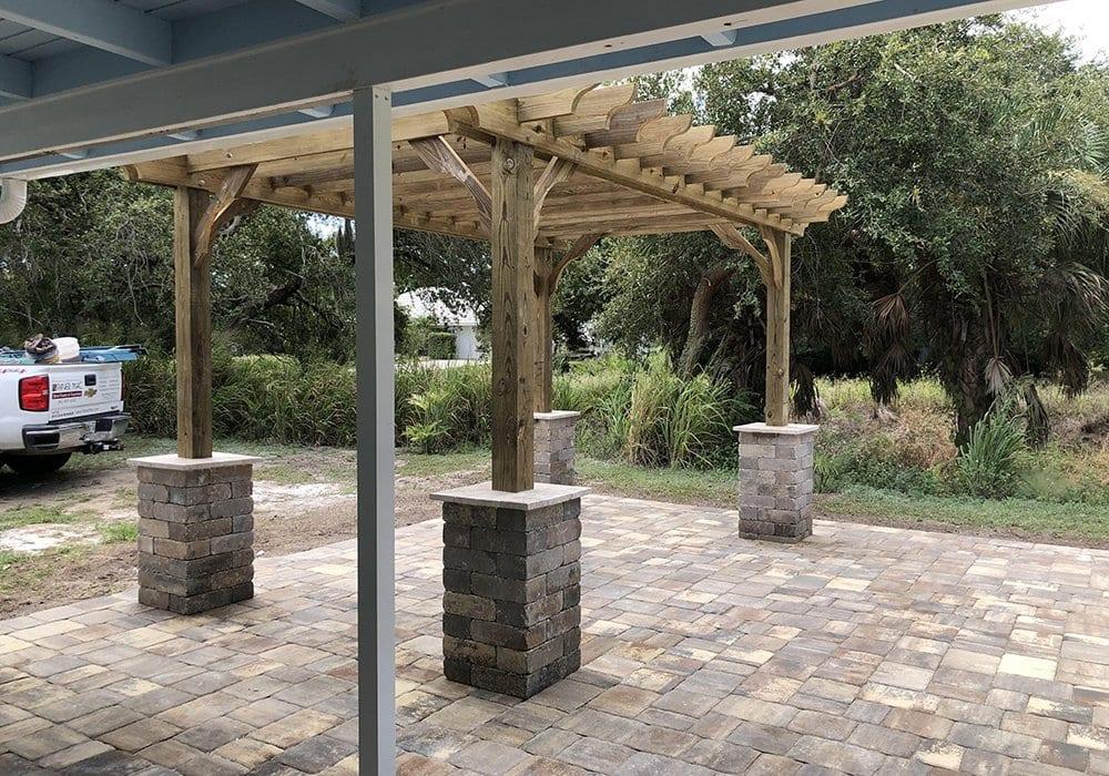 Pergolas — Paver Mac project photo 3