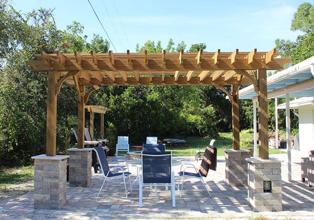 Pergolas — Paver Mac project photo 5