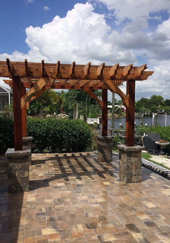 Pergolas — Paver Mac project photo 6