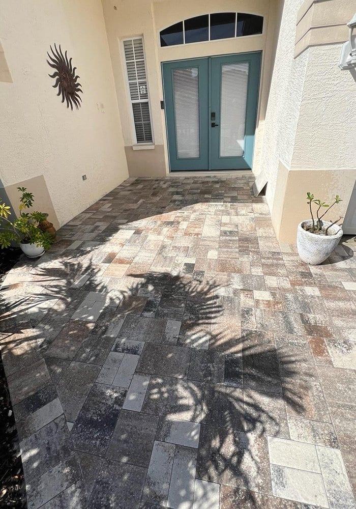 Pool Deck & Driveway Renovation — Paver Mac project photo 5