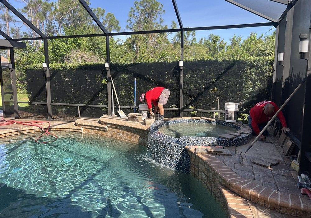 Pool Deck Repair — Paver Mac project photo 4