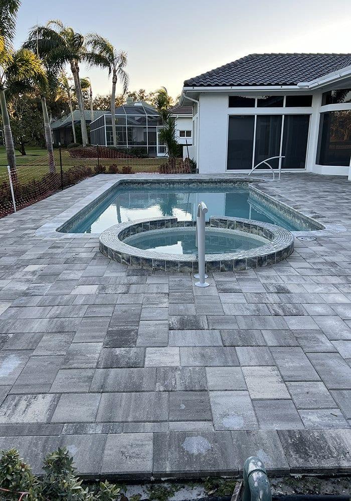 Residential Pool Deck — Paver Mac project photo 11