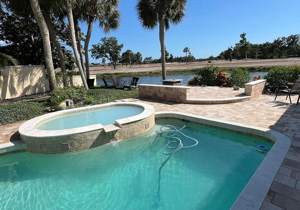 Residential Pool Deck — Paver Mac project photo 22