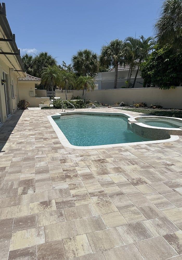 Residential Pool Deck — Paver Mac project photo 25