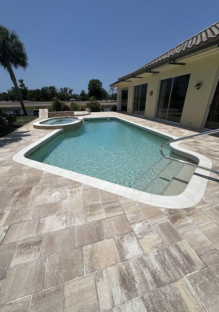Residential Pool Deck — Paver Mac project photo 26
