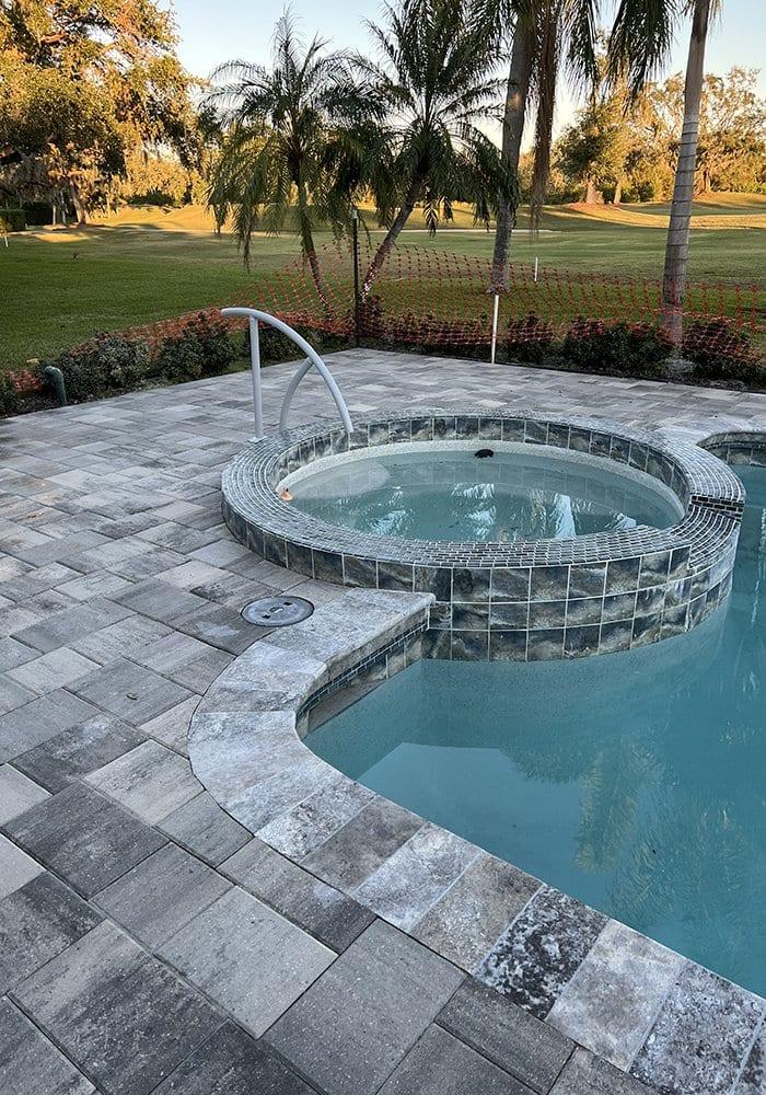 Residential Pool Deck — Paver Mac project photo 28