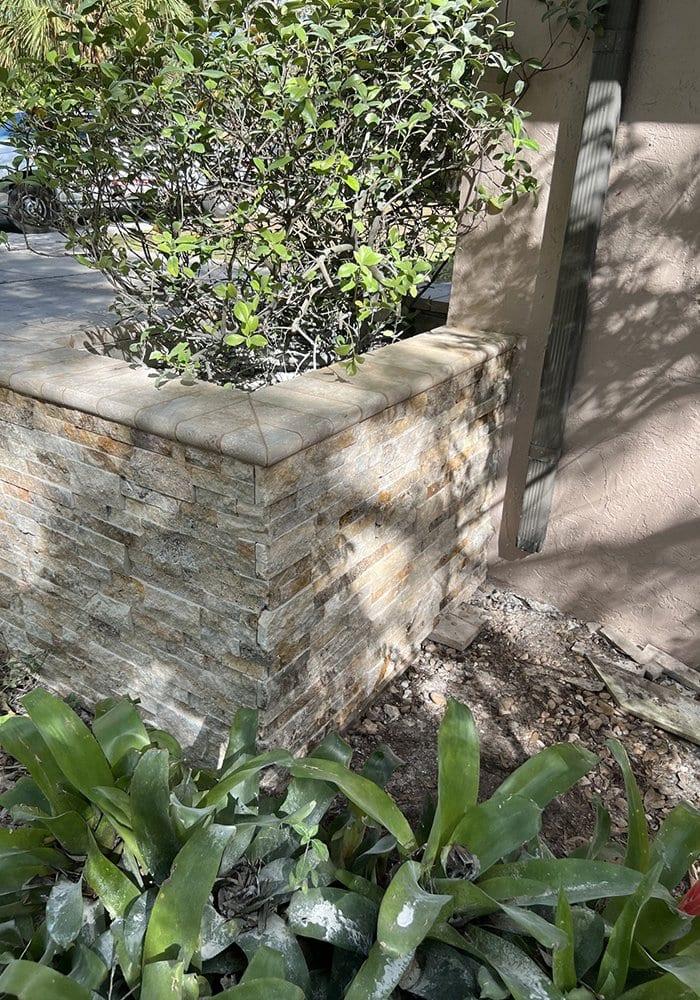 Split-Face Walls & Planters