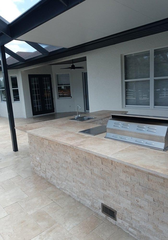Outdoor Kitchens — Paver Mac project photo 6