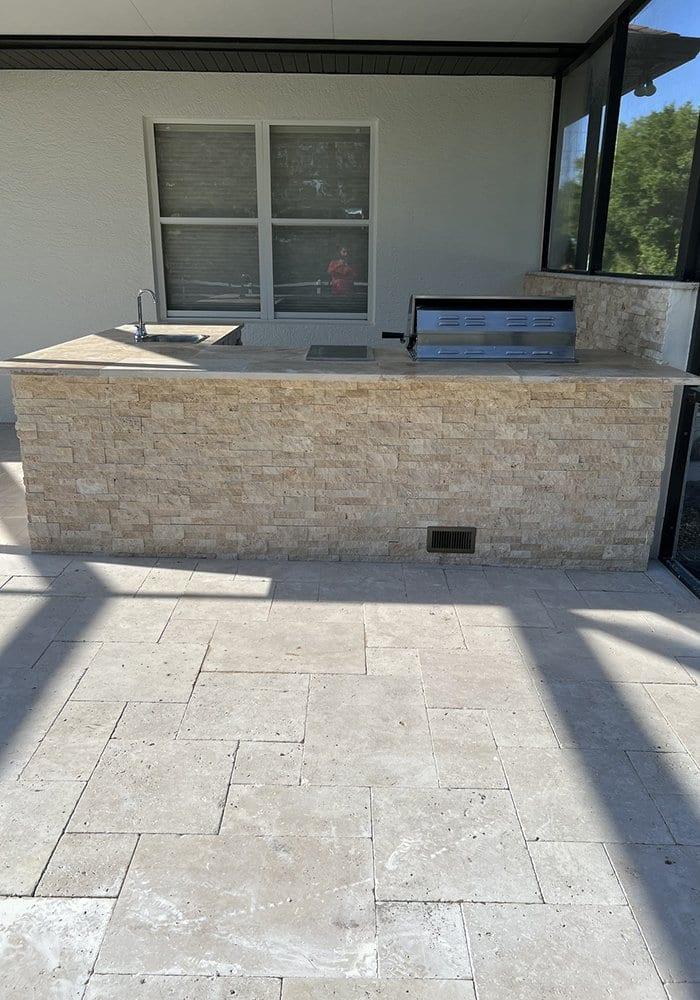 Outdoor Kitchens — Paver Mac project photo 3