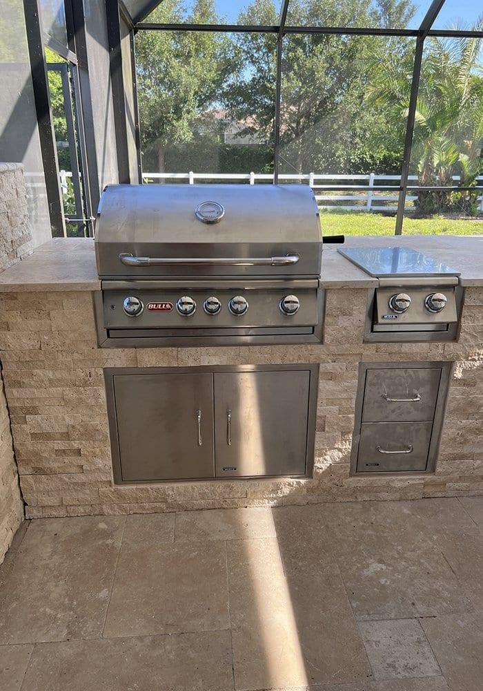 Outdoor Kitchens — Paver Mac project photo 7