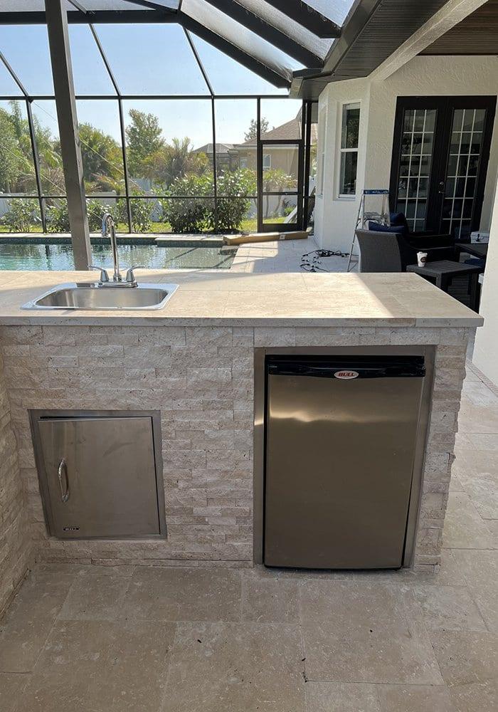 Outdoor Kitchens — Paver Mac project photo 4
