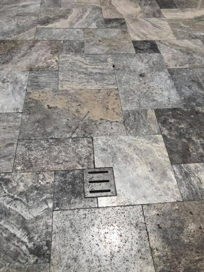 Travertine Pool Decks — Paver Mac project photo 9