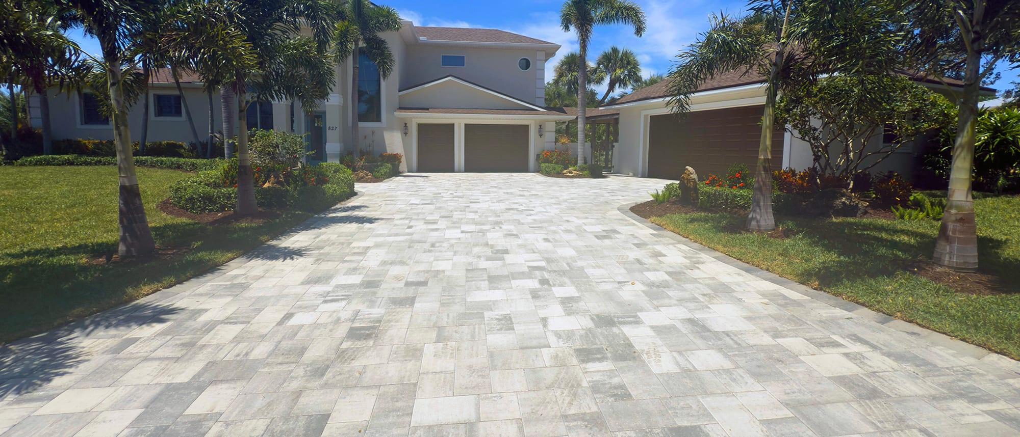 Paver Driveways installed by Paver Mac in Southwest Florida