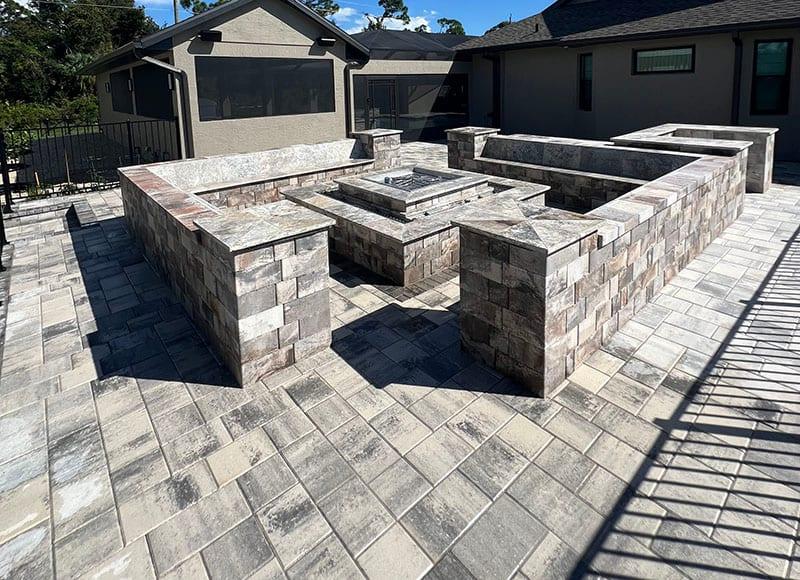 Custom Paver Designs installed by Paver Mac in Southwest Florida